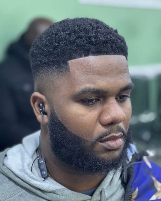 Finished skin fade result